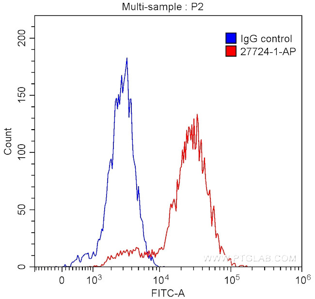 TNFRSF17 Antibody in Flow Cytometry (Flow)