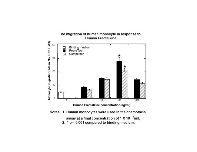 Human Fractalkine (CX3CL1) Protein in Functional Assay (Functional)