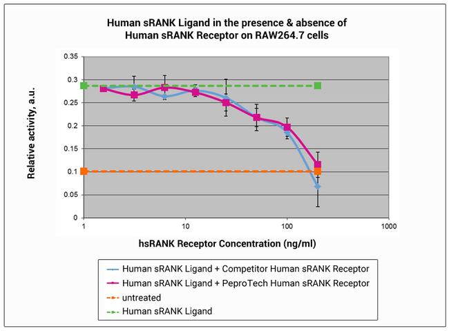 Human RANK Receptor (soluble) Protein in Functional Assay (Functional)