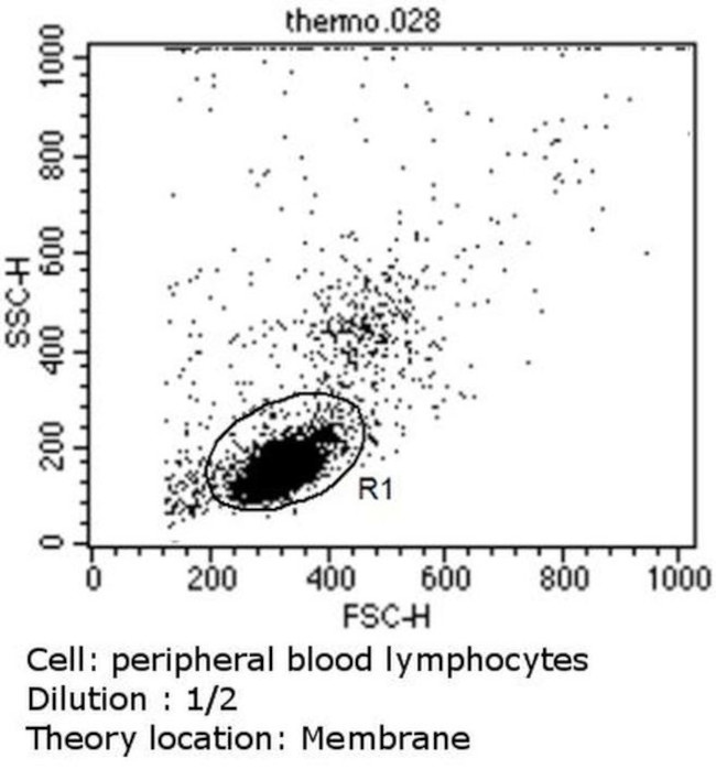 Rabbit IgG (H+L) Secondary Antibody in Flow Cytometry (Flow)