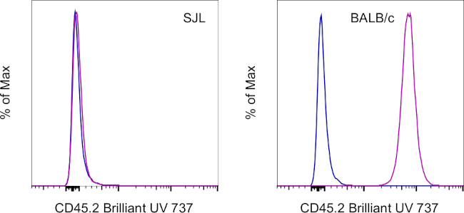 CD45.2 Antibody in Flow Cytometry (Flow)