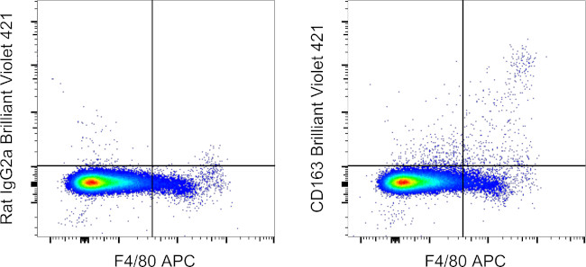 CD163 Antibody in Flow Cytometry (Flow)