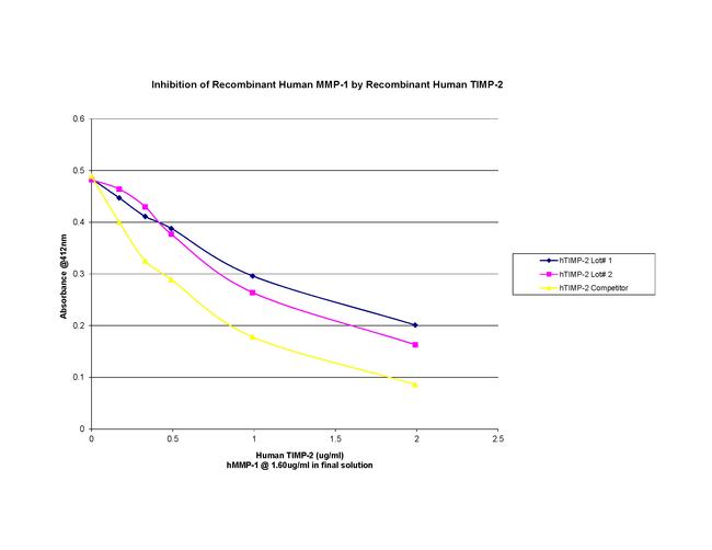 Human TIMP-2 Protein in Functional Assay (FN)