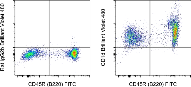 CD1d Antibody in Flow Cytometry (Flow)