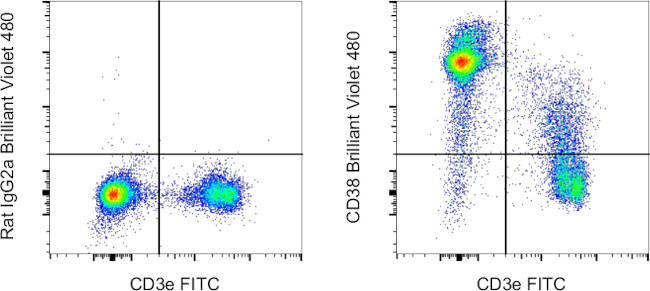 CD38 Antibody in Flow Cytometry (Flow)