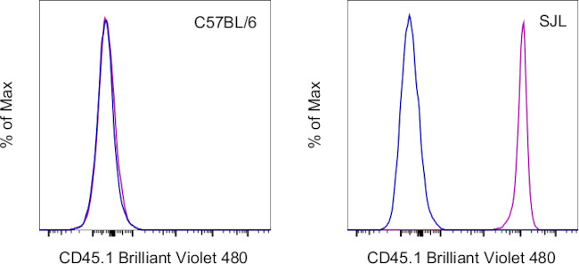 CD45.1 Antibody in Flow Cytometry (Flow)