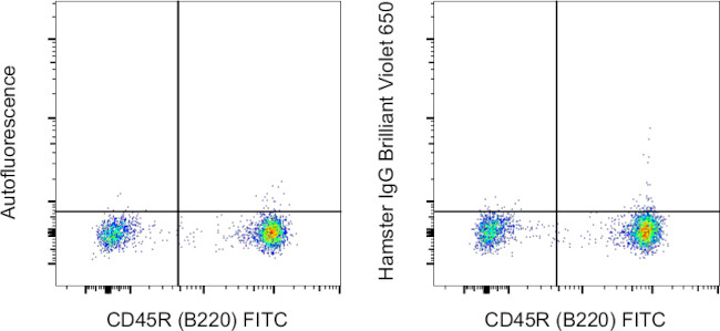 Armenian Hamster IgG Isotype Control in Flow Cytometry (Flow)