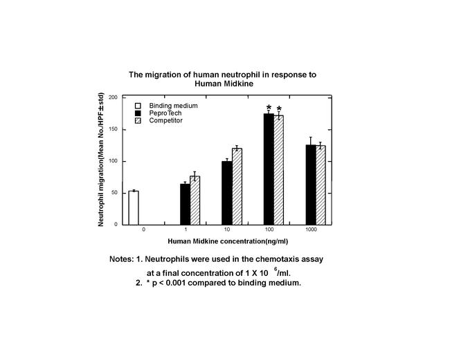 Human Midkine (MK) Protein in Functional Assay (FN)