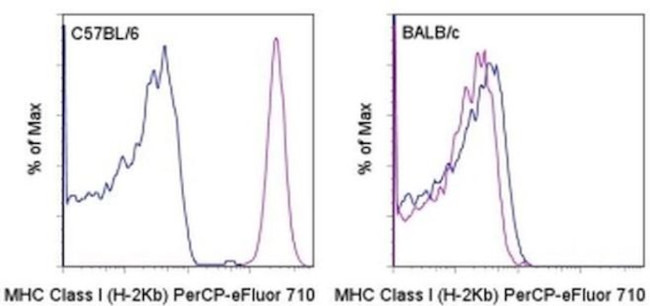 MHC Class I (H-2Kb) Antibody in Flow Cytometry (Flow)