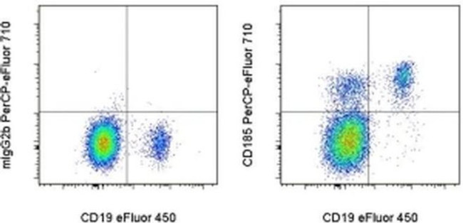 CD185 (CXCR5) Antibody in Flow Cytometry (Flow)