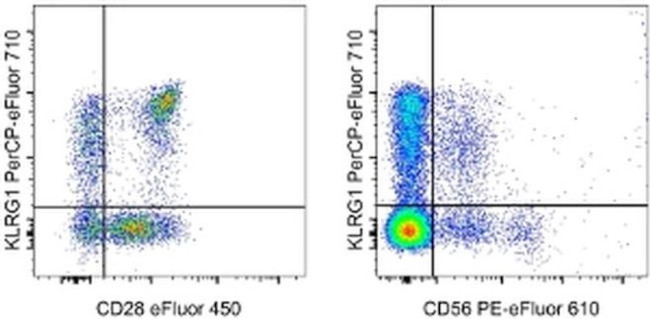 KLRG1 Antibody in Flow Cytometry (Flow)