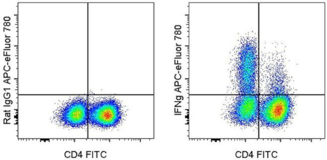 IFN gamma Antibody in Flow Cytometry (Flow)