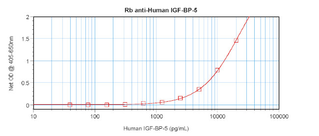 IGFBP5 Antibody in ELISA (ELISA)