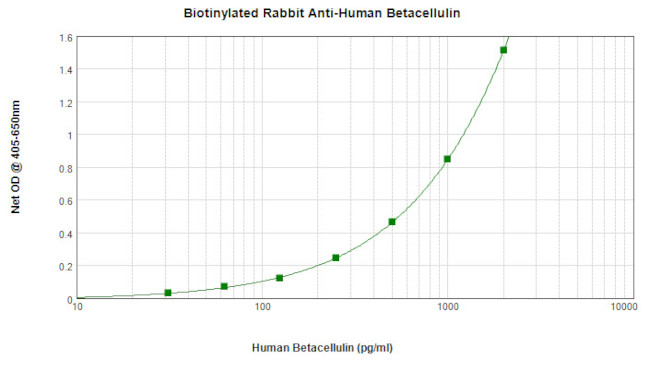 betacellulin Antibody in ELISA (ELISA)