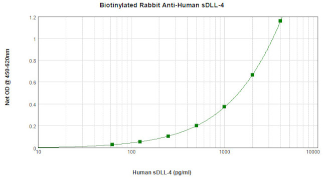 DLL4 (soluble) Antibody in ELISA (ELISA)