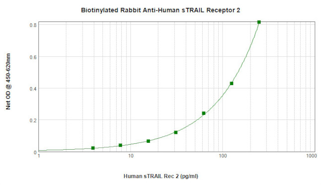 TRAIL-R2 (DR5) (soluble) Antibody in ELISA (ELISA)