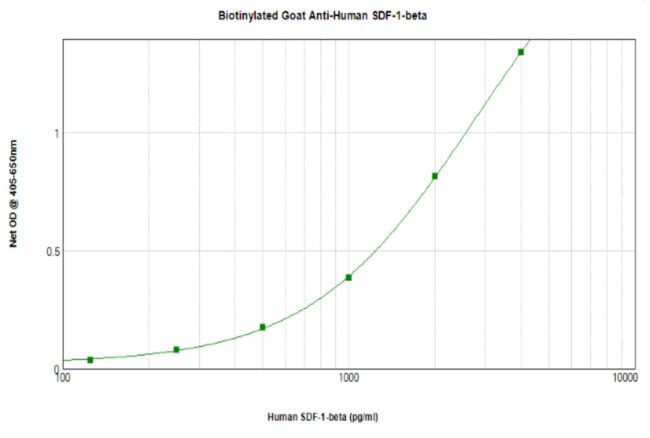 CXCL12 beta (SDF-1 beta) Antibody in ELISA (ELISA)