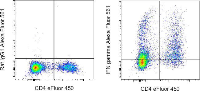 IFN gamma Antibody in Flow Cytometry (Flow)