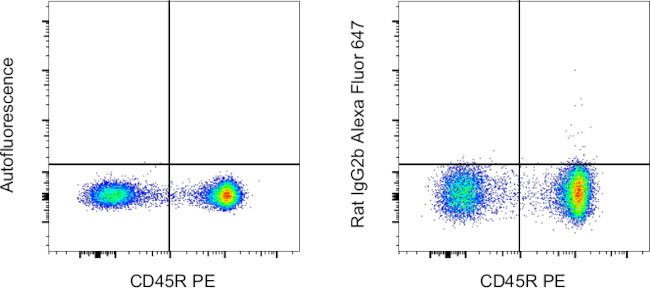 Rat IgG2b kappa Isotype Control in Flow Cytometry (Flow)