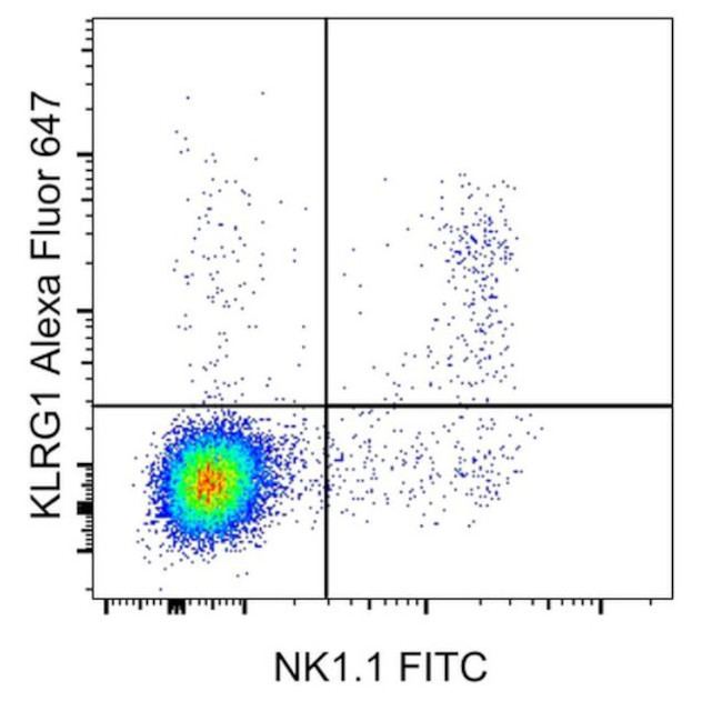 KLRG1 Antibody in Flow Cytometry (Flow)