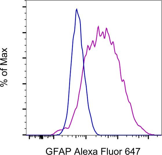 GFAP Antibody in Flow Cytometry (Flow)