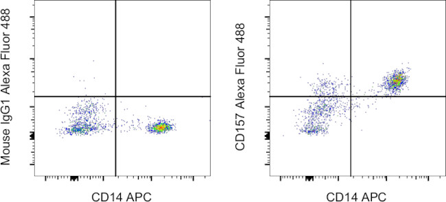 CD157 Antibody in Flow Cytometry (Flow)