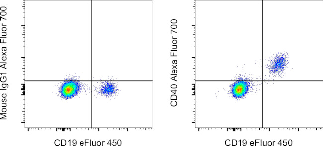 CD40 Antibody in Flow Cytometry (Flow)