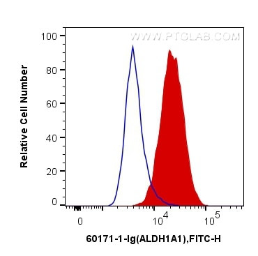 ALDH1A1 Antibody in Flow Cytometry (Flow)