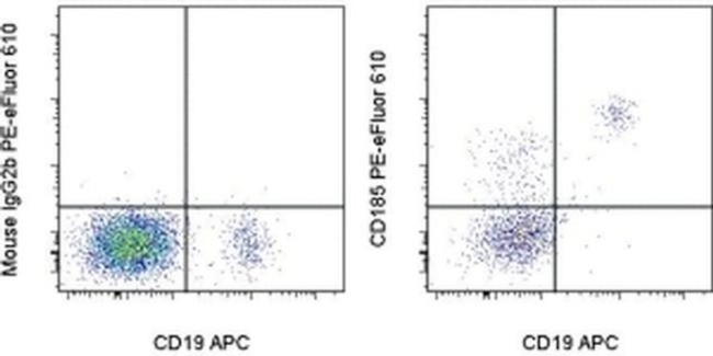 CD185 (CXCR5) Antibody in Flow Cytometry (Flow)