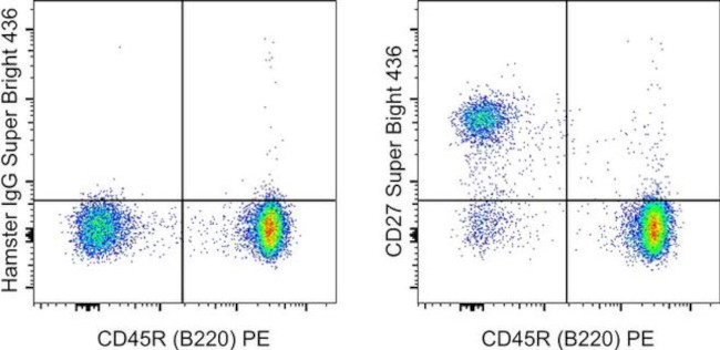 CD27 Antibody in Flow Cytometry (Flow)