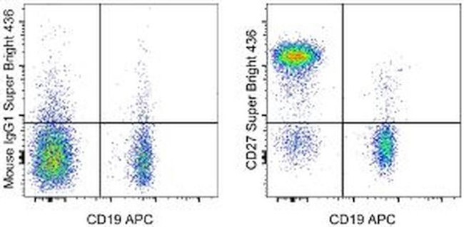 CD27 Antibody in Flow Cytometry (Flow)