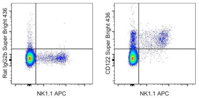 CD122 Antibody in Flow Cytometry (Flow)