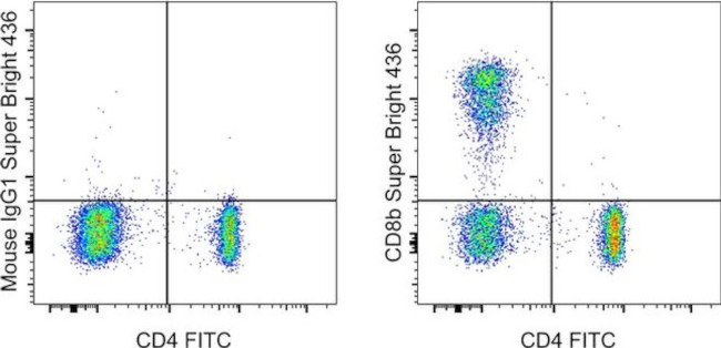 CD8b Antibody in Flow Cytometry (Flow)