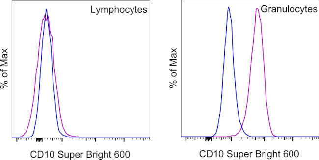 CD10 Antibody in Flow Cytometry (Flow)