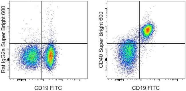 CD40 Antibody in Flow Cytometry (Flow)