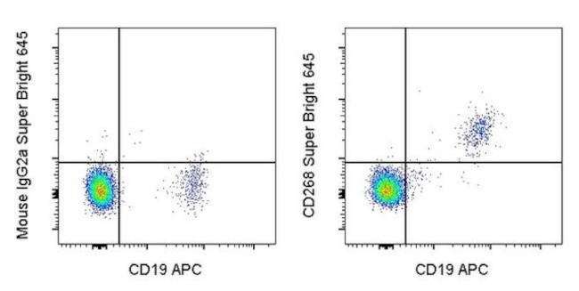 CD268 (BAFF Receptor) Antibody in Flow Cytometry (Flow)