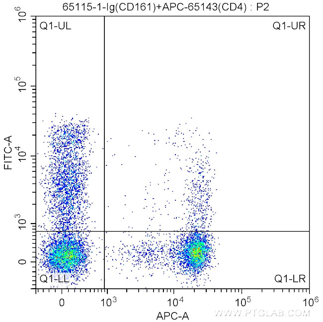 CD161 Antibody in Flow Cytometry (Flow)