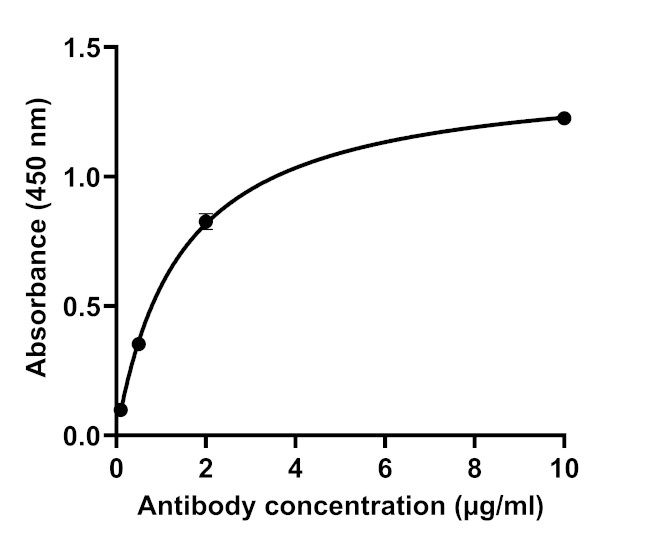 SARS-CoV-2 Spike Protein (RBD) Chimeric Antibody in ELISA (ELISA)