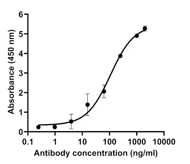 SARS-CoV-2 Spike Protein (RBD) Chimeric Antibody in ELISA (ELISA)