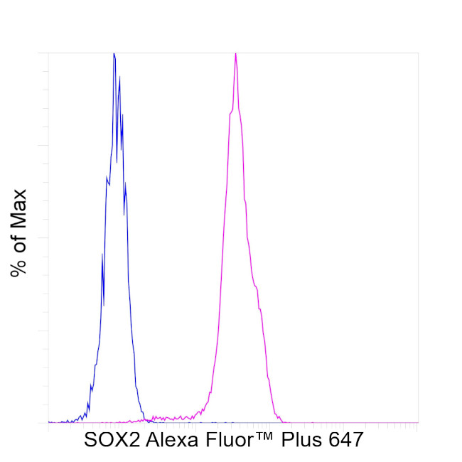 SOX2 Antibody in Flow Cytometry (Flow)