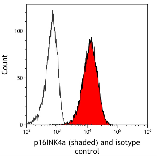 p16INK4a Antibody in Flow Cytometry (Flow)