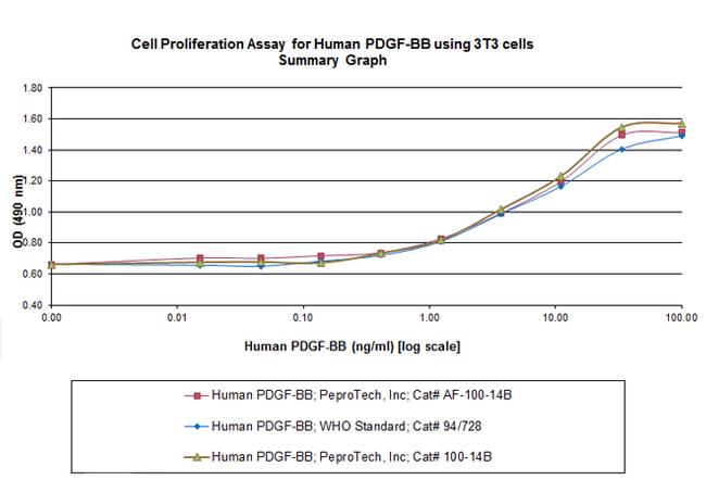 Human PDGF-BB, Animal-Free Protein in Functional Assay (FN)