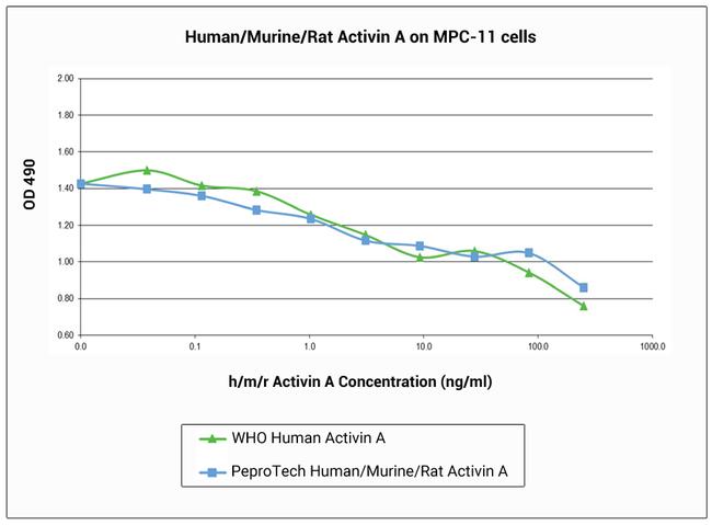 Human/Mouse/Rat Activin A, Animal-Free Protein in Functional Assay (FN)