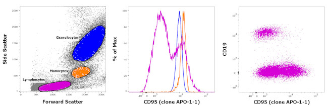 CD95 (APO-1/Fas) Antibody in Flow Cytometry (Flow)