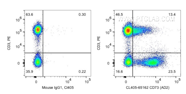 CD73 Antibody in Flow Cytometry (Flow)