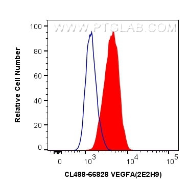 VEGFA Antibody in Flow Cytometry (Flow)