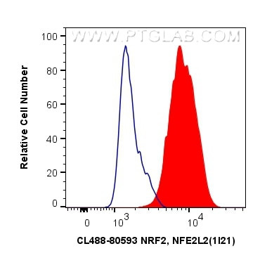 NRF2/NFE2L2 Antibody in Flow Cytometry (Flow)