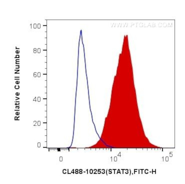 STAT3 Antibody in Flow Cytometry (Flow)