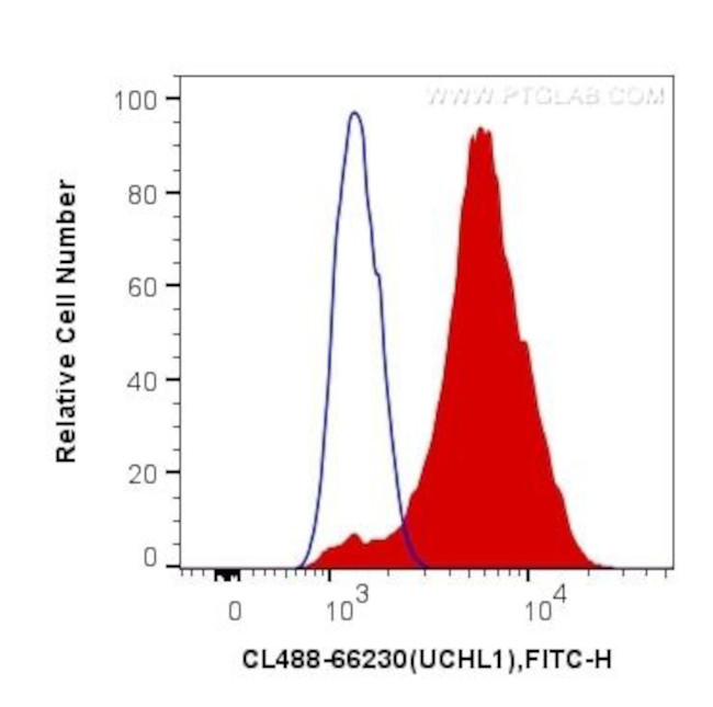 UCHL1/PGP9.5 Antibody in Flow Cytometry (Flow)
