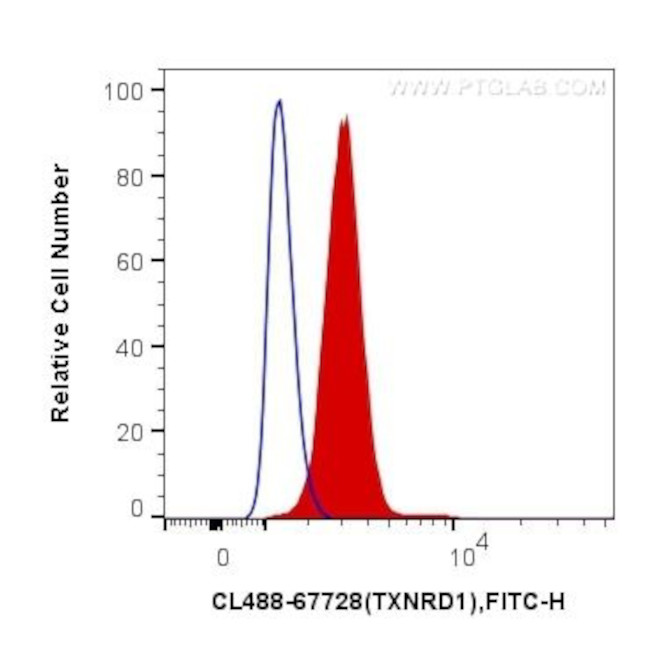 TXNRD1 Antibody in Flow Cytometry (Flow)